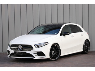 Mercedes-Benz A-Klasse 250 AMG 224PK Aut7 | Sfeerverlichting | Panoramadak | Widescreen | Led | NL-auto | 2018.