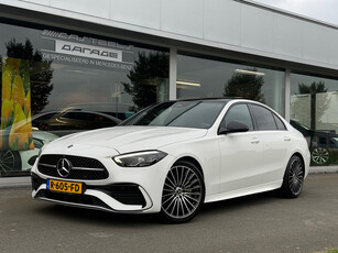 Mercedes-Benz C-klasse 300 AMG Line automaat , night-pakket panoramaschuifdak, Apple-carplay