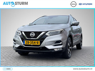 Nissan Qashqai 1.2 Tekna | Trekhaak | Panoramadak | Navigatie | Stoelverwarming | 360° Camera | LED Koplampen | 19'' Velgen | Rijklaarprijs!