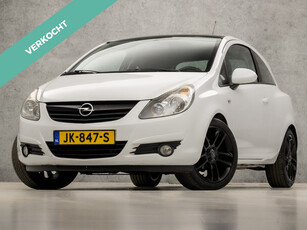 Opel Corsa 1.2-16V Black&White (AIRCO, GETINT GLAS, NIEUWE APK, SPORTSTOELEN, ELEK RAMEN, LM VELGEN, NIEUWE APK, NIEUWSTAAT)