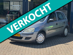 Opel Corsa 1.4-16V Rhythm 5 deurs! Airco l Cruise l Afneem trekhaak l MTF-stuur l Elek pakket! NL AUTO NAP!