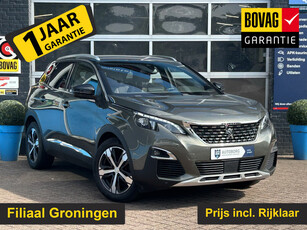 Peugeot 3008 1.2 PureTech GT Line | 360 CAMERA | Apple Carplay | Zwart dak | Climate Control | Apple Carplay | Rijklaar + 12 Maand BOVAG Garantie