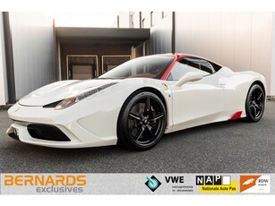 Ferrari 458 Speciale V8 - Bianco Avus - Liftsysteem -