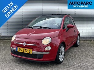 Fiat 500 1.2 NL PANORAMA SCHUIFDAK, AIRCO, NAVIGATIE