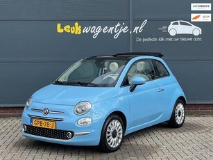 Fiat 500 C 0.9 TwinAir Lounge Cabrio *climate *parkeersensor