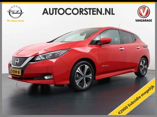 Nissan Leaf €10.895,- Na Subsidie 40 kWh Android Auto Apple Carplay Navi Ecc Bluetooth DAB Camera Keyless Adapt.Cruise-Control Led DAB Stoel