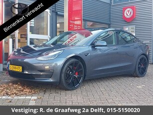 Tesla Model 3 Performance AWD 75 kWh 460 PK! Navigatie