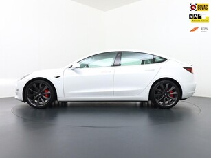 Tesla Model 3 Performance AWD 75 kWh ORG. NL. NAP KM. WIT