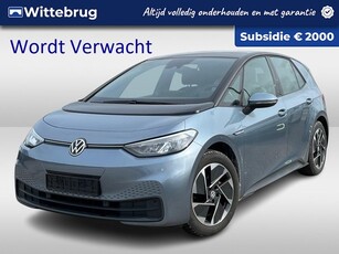 Volkswagen ID.3 First 58 kWh / € 2000 SEPP Subsidie /