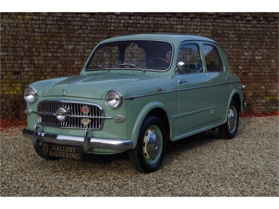 Fiat 1100B Mille Miglia-eligible, Registro 1000