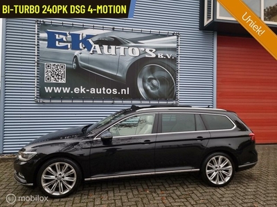 VW Passat Variant 2.0 BiTDI 4Motion Highline DSG.240pk. VOL!