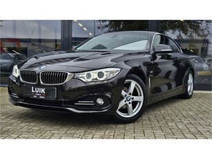 BMW 4 Serie Cabrio 420i Luxury + VOLLEER + NEKVERWARMING +