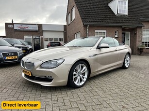 BMW 6 Serie Cabrio 650i High Exec. 408pk Sportleder Head-Up