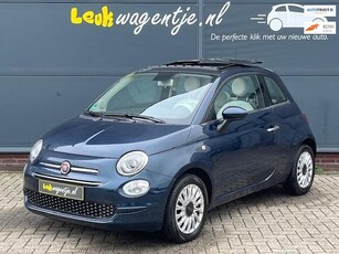 Fiat 500 1.2 Lounge *schuifdak *carplay *cruise *regen