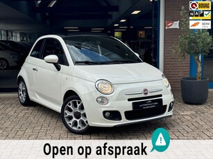 Fiat 500 C 0.9 TwinAir Turbo 500S 2015 AIRCO LEDER APK NAP!