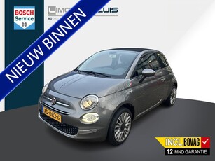 Fiat 500C 1.2 (4 cilinder) Cabrio Automaat 12 mnd BOVAG