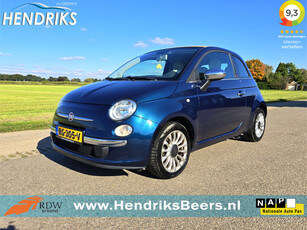 Fiat 500C 1.2 Lounge - Euro 6 - 70 Pk - Airco - CABRIO