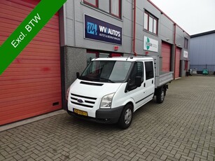 Ford Transit 330M 2.4 TDCI DC open laadbak airco 181103 km