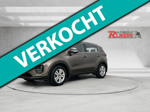 Kia Sportage 1.6 GDI First Edition,Camera Achter,Cruise Control,Blis,Climate Control,Stuur+stoelverw,Navigatie,PDC V+A,Trekhaak