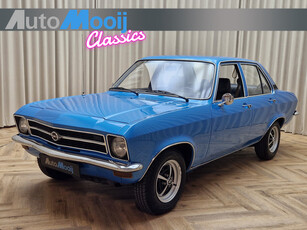 Opel Ascona 1600 S de Luxe *Monza Blue* Origineel Belgisch geleverd / Gerestaureerd / Automaat