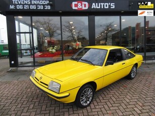 Opel Manta 1.9 AUTOMAAT 1977 ORIG NL NWE LAK + INTERIEUR