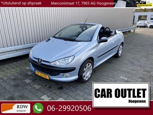 Peugeot 206 CC 1.6-16V INRUILcabrioKOOPJE met zo goed als