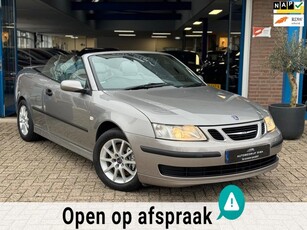 Saab 9-3 Cabrio 1.8t Linear 2007 Grijs Rechts gestuurd!