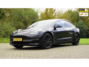 Tesla Model 3 Long Range AWD 75 kWh Black edition