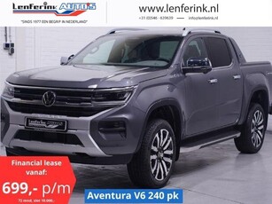 Volkswagen Amarok 3.0 TDI V6 240 pk Aventura Grijs Kenteken