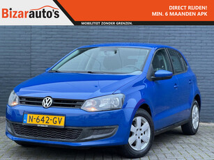 Volkswagen Polo 1.2 Comfortline Blauw Navi Lichtmetalen wielen