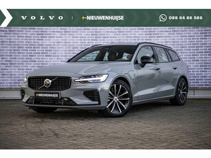 Volvo V60 2.0 T6 Plug-in hybrid AWD Plus Dark Volvo V60 2.0 T6 Recharge AWD Plus Dark | Trekhaak | Panoramadak | Harman\Kardon | Power Seats | Adaptive Cruise | BLIS |