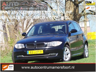 BMW 1-serie 116i Corporate Business Line ( INRUIL MOGELIJK )