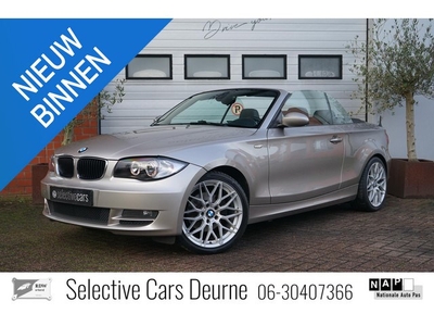 BMW 1-serie Cabrio 120i High Executive 18''LM, Navi, Leder