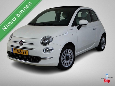 Fiat 500 1.0 Hybrid Club Semi Cabrio.