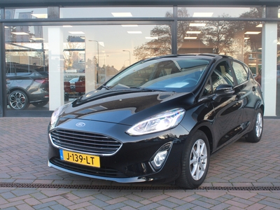 FORD FIESTA 1.0EB HYBRID 125PK TITANIUM | NAVIGATIE | APPLE CARPLAY | CLIMATE CTRL | PARK SENSOR ACHTER |