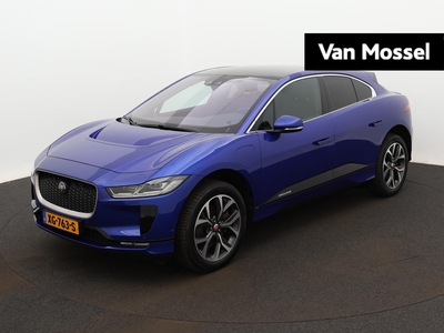 JAGUAR I-PACE EV400 SE 400 PK | MERIDIAN AUDIO | ELEKTRISCHE STOELEN MET GEHEUGEN | STOELVERWARMING | HEAD-UP DISPLAY | CAMERA | PARKEERSENSOREN | LEDER | STUURVERWARMING | PANORAMADAK | NAVIGATIE | APPLE CARPLAY | ANDROID AUTO | ADAPTIVE CRUISE-CONTROL | CLIMATE CO...