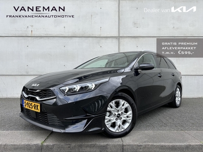 KIA CEE D Sportswagon 1.0 T-GDi MHEV DynamicPlusLine Automaat | H-Leder | Camera | Navi | Key-Less | Stuur-/Stoelverwarming | Clima | 16” Velgen | PDC | Cruise | LED |