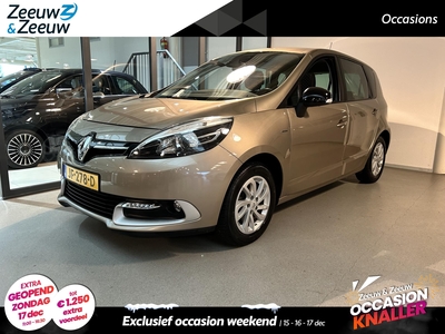 RENAULT SCÉNIC 1.2 TCe Limited 130pk | Navi|Trekhaak|Parkeersensoren|Bluetooth|Allseason banden