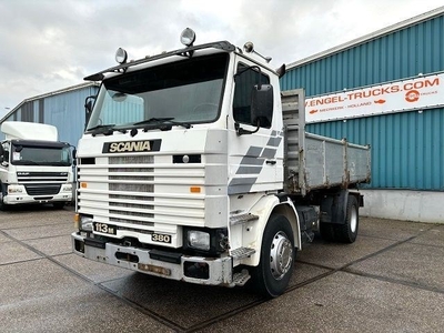 Scania R113-380 H 4X2 MEILLER KIPPER (FULL STEEL SUSPENSION