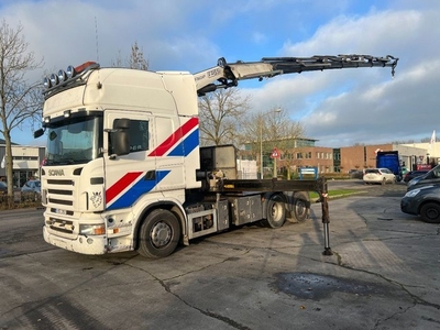 Scania R500 V8 6X2 + FASSI F360XP.27 REMOTE CONTROL