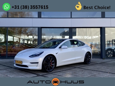 Tesla Model 3 Performance 462pk Dual Motor AWD Panorama