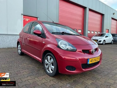 Toyota Aygo 1.0-12V Aspiration Red VERKOCHT!airco km nap