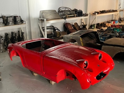 Austin Healey Sprite Mk1 Frogeye Sprite parts collection in