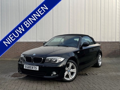 BMW 1 Serie Cabrio 118i Executive Lederen bekleding