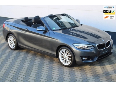 BMW 2-serie Cabrio 218i Automaat Navi LED H/K Leder Cruise!!