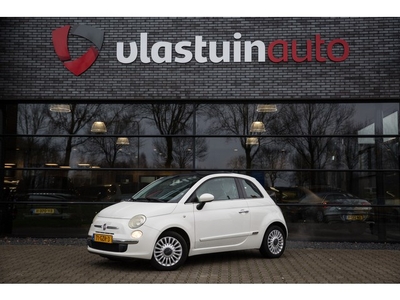 Fiat 500 1.2 Lounge , Pano dak, Airco, (bj 2008)