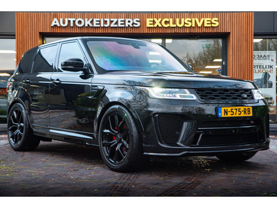 Land Rover Range Rover Sport 5.0 V8 SC SVR Panodak Luchtvering 576PK! Memory Meridian HUD DAB+ Trekhaak