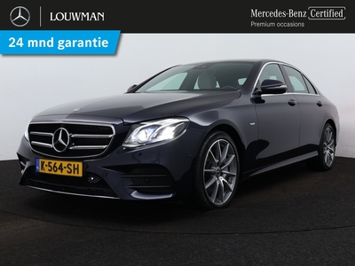 MERCEDES E-KLASSE 300 Advantage AMG Limited | 360° camera | Widescreen | Elektrische Stoelen | Trekhaak | Leder | Inclusief 24 maanden MB Certified garantie voor Europa.