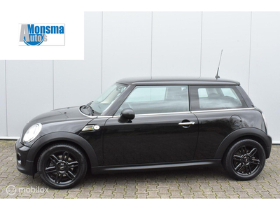 Mini 1.6 One 2013 Zwart Airco Stoelverwarming 16