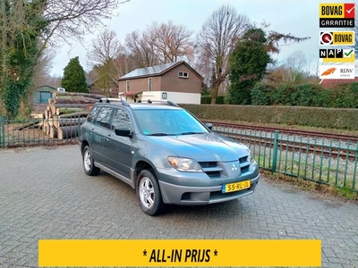 Mitsubishi Outlander 2.0 Sport 4WD airco trekhaak 1e eig.